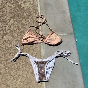 Champagne Sparkle Bikini